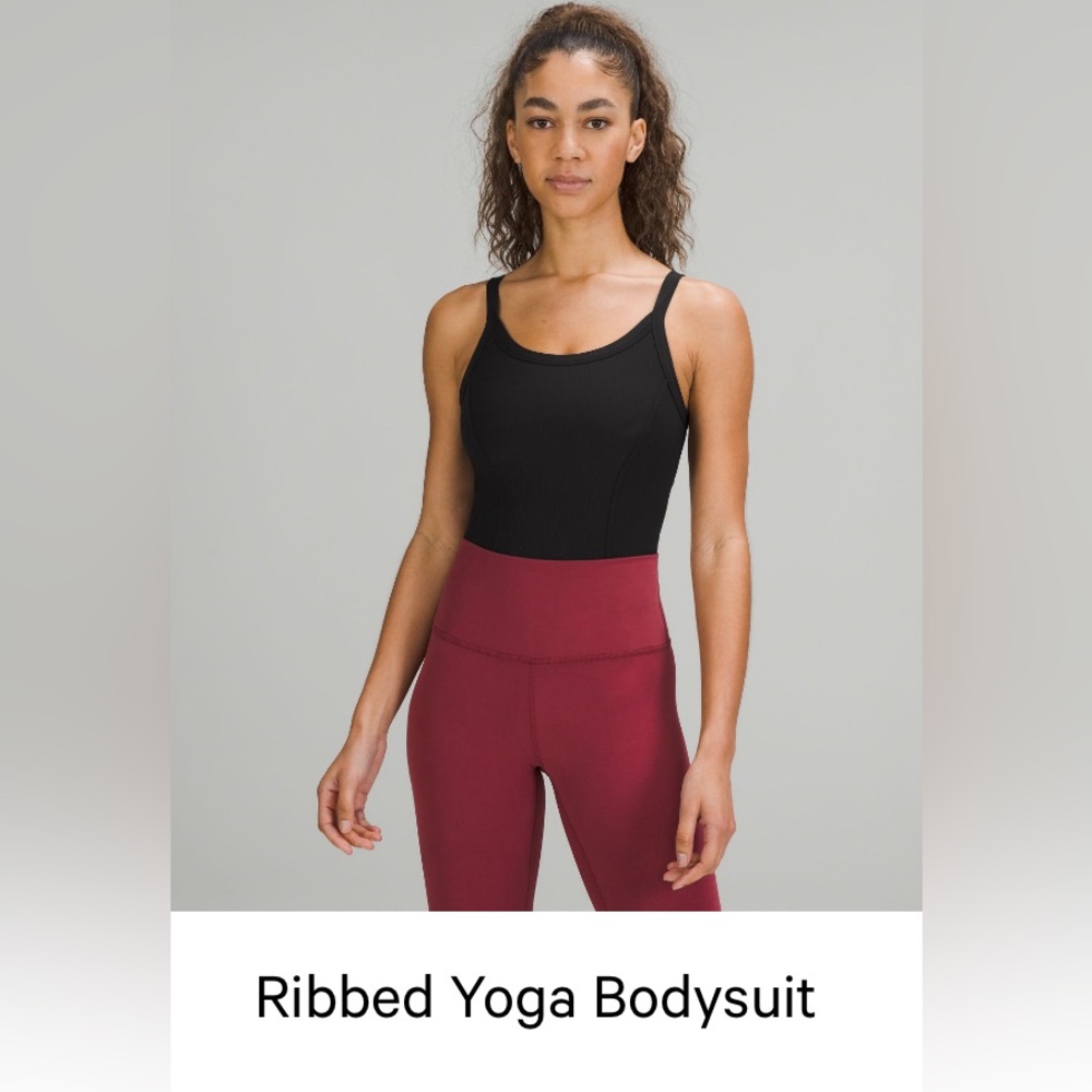 🆕Lululemon ribbed yoga bodysuit size 14